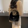 Bolsos de Peluche Transfronterizos para Mujer 2026 Otoño e Invierno Bolsos de Mano de Moda Bolsos de Hombro Cruzados Dulces para el Trabajo Bolsos Peludos
