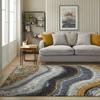 Alfombra Completa Abstracta Nórdica para Sala de Estar, Hogar, Dormitorio, Resistente al Desgaste, Antideslizante, Manta de Cabecera, Fácil Cuidado, Resistente a la Suciedad, Alfombra de Piso en Stock