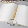 Caderno B5, Caderno de Estudante em Couro Branco, Caderno Costurado em Papel Kraft, Bloco de Notas, Caderno de Exercícios, Caderno com Grade, Caderno Simples para Estudante