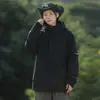 Chaqueta Tres en Uno Estilo Bai Xihe para Hombre Senderismo Camping Impermeable Casual Dos Piezas Chaqueta para Mujer Compra Grupal Estampado