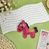 Colgante de Bolso de Poni de Cuero Año Nuevo del Caballo, Piel Sintética, Riqueza Instantánea, Versátil, Accesorio de Llavero Femenino