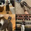 Zapatos de ante para mujer studiolee, mocasines de punta redonda, suela gruesa con forro polar, aumento de altura de 3 cm