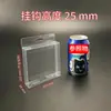 Caja de Embalaje de PVC en Stock Caja Transparente Embalaje de Cosméticos Figura de Juguete Mascota Caja de Embalaje de Plástico Plegable con Gancho
