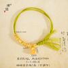 Tienda de oro con el mismo estilo de oro de arena vietnamita Xizang martillo de Buda de cuatro lados patrón tejido pulsera cuerda tejida a mano joyería hecha a mano diy mujeres