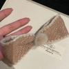 Pinza para el pelo suave glutinosa dulce color beige clip bb amor diadema versión ancha diadema pinza para la parte superior del cráneo cabello para salir a diario todo partido