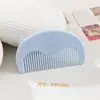 Pente de Meia-Lua de Alto Valor para Franja Macaron Fofo Portátil Pente de Dentes Finos Cor Sólida Presente para Melhor Amigo Pente de Cabeleireiro