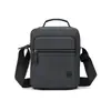 Filme de couro de nylon 2026 nova bolsa de filme de couro leve durável à prova d'água para sair bolsa de ombro casual com vários compartimentos bolsa transversal