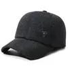 Estilo Nuevo de Invierno para Hombres de Mediana Edad y Mayores, con Forro de Terciopelo Grueso, Resistente al Frío, Gorra de Béisbol, Protección para los Oídos al Aire Libre, Gorra Cálida de Pico de Pato, Gorro de Algodón a Prueba de Viento