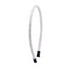 Xintian Europeo y Americano Amazon Joyería Diadema para Mujer Rojo de Internet 5mm Color Polvo de Cebolla Lentejuelas Haz Pinza para el Cabello Diadema Suministro
