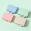 Nueva caja de medicamentos a prueba de humedad de 9 compartimentos, almacenamiento de subempaquetado de medicamentos de siete días, caja de plástico, caja de medicamentos para pastillas portátil sellada de una semana