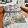 Tapiz Decorativo de Estilo Nativo Americano de Venta Caliente Transfronterizo, Manta de Pared Bohemia, Decoración del Hogar Curativa Sofá