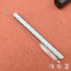 Pajita de silicona de alta resistencia 200 grados silicona grado alimenticio para bebidas de niños jugo té de leche Shenzhen fábrica mayorista