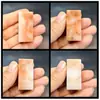 Piedra para Grabado de Sellos: Piedra Shoushan, Piedra Qingtian, Piedra Lao, Sello Liso con Patrón Único, Sello de Práctica, Sello de Ocio para Caligrafía, Sello de Nombre