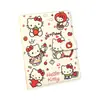 Álbum de Cartas de Folha Solta Hello Kitty A5 Quatro Grades Álbum de Cartas para Estudantes Álbum de Armazenamento de Couro Removível
