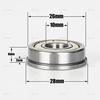 F6000 F6001 F6002 F6003 F6004 F6005 F6201Zzf6202-2Rs Rodamiento con Brida