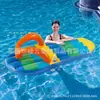 Producción de Fábrica de Chanclas Inflables Filas Flotantes, Filas Flotantes Cuadradas Inflables, Productos Inflables para Agua Personalización