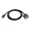 Cabo HDMI para DVI em Estoque do Fabricante, Conversão Bidirecional, Cabo Adaptador de Vídeo de Alta Definição DVI para HDMI, Cabo DVI-HDMI