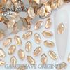 Venda Quente 3*6mm Ponta Dupla Base Plana Série Brilho Diamante Formato Especial Joias para Unhas Diamante Vestível Acessórios para Unhas Fabricante Atacado