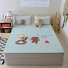 Xiangling Premium Lindo Estilo Ins Grande Dibujo Animado Látex Alfombrilla Juego de Dos o Tres Piezas, Lavable a Máquina