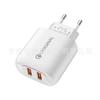 Carregador multiportas 2USB é adequado para celular Apple Huawei 5v2a adaptador de carregador de parede para viagem