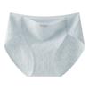 Ropa interior de algodón jacquard clase A para mujer, de talle medio, algodón 10A, entrepierna antibacteriana extendida, bóxer sin costuras con abertura alta, cómodos y de talla grande