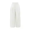 Pantalones Anchos de Mujer con Pliegues 2026 Nueva Tendencia Primavera/Verano Populares Pantalones Rectos de Cintura Alta Adelgazantes de Corte Curvo Casuales
