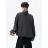 Moda Otoño e Invierno para Hombre Nueva Casual Estilo Pareja Sudadera con Capucha Cuello Alto Manga Larga Talla Grande Versátil Sudadera con Capucha Chaqueta Hombre
