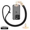 Lanyard para teléfono móvil con explosiones se puede colgar en la espalda cuerda ajustable para colgar en el cuello cuerda tejida corta para la muñeca anti-pérdida venta al por mayor de fábrica