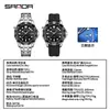 Sanda Amazon Quente Pulseira de Quartzo Calendário À Prova D'água Luminoso Casual Relógio Masculino Simples Relógio Masculino Atacado