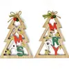 Adornos Navideños de Madera Transfronterizos Decoraciones Creativas para el Árbol de Navidad de Escritorio en Casa Adornos para Arreglo de Ambiente de Escena de Ventana