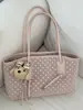 Bolsa de Hombro de Lunares Estilo Coreano Nueva de Verano 2026 Shuai Mijia para Mujer, Bolso Casual de Axila, Bolso de Nicho de Moda