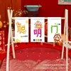 Decoración Inteligente para Puerta de Primer Cumpleaños de Bebé, Ceremonia de Fotografía Infantil, Set de Decoración de Marco de Madera de Cebolla para Puerta