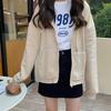 Casaco Suéter com Capuz Super Hot 2020 Novo Outono Coreano Solto All-match Short Casual Manga Longa Top