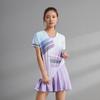 Traje de bádminton para hombre y mujer, traje de tenis, voleibol, manga corta, traje de entrenamiento de competición, compra grupal, ropa deportiva de tenis de mesa, número estampado