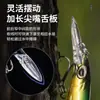 Isca Luya Transfronteiriça Isca Artificial Mino Isca Dura Isca de Pesca Conta Flutuante Laptop Robalo Salmão Pesca em Água Salgada Leve