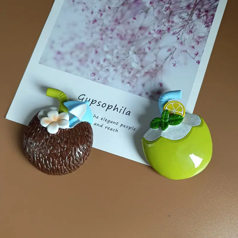 创意3D立体树脂冰箱贴
