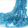 Cuentas de cristal de 10 mm para rueda con agujero pasante, accesorios de joyería hechos a mano, DIY, aretes, collar, pasador para el cabello, diadema, Navidad