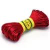 20 metros/2.5mm color de corbata china 5 hilos al por mayor alambre de cuerda tejido a mano para joyería DIY