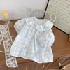 Nueva Camisa de Moda de Verano Bicolor con Forma de Corazón para Niñas, Ropa Infantil Casual y Elegante de Calidad para Bebés Niñas