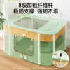 Sala de Maternidad para Gatos con Forma de Animal, Almacenamiento Plegable Nido para Gatas Embarazadas y Parto, Tienda Rectangular para Cachorros que Ahorra Espacio