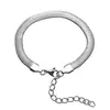Pulsera Yuhong 2024 Nueva Hueso de Serpiente para Hombres y Mujeres, Unisex Hip-Hop Calle Moda Nicho Simple Versátil Joyería