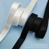 Banda Elástica de 1 cm, Cordón de Goma Plano para Sujetador de Terciopelo de un Solo Lado, Elástico Alto de Nailon Elástico Alto Cepillado