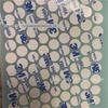 Corte e vinco 9448A forte adesivo dupla face remendo 9080 redondo dupla face papel algodão adesivo dupla face adesivo quadrado