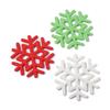 Los Manteles Individuales Son Resistentes a Altas Temperaturas, Impermeables y a Prueba de Aceite, Manteles Individuales Irregulares con Diseño de Copos de Nieve, Tapetes de Silicona Aislantes del Calor, Antideslizantes y Anti-quemaduras para Juegos de Té