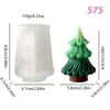 Vela Perfumada de Árbol de Navidad Souvenir Ins Decoración Creativa para el Hogar Molde de Silicona