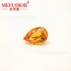 Pedras Preciosas Cultivadas Importadas: Coríndon em Formato de Gota e Pera, Vermelho Sangue de Pombo, Amarelo Dourado, etc.. Atacado de Fábrica de Pedras Soltas e Acessórios para Anéis