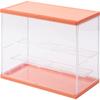 Caja de almacenamiento hecha a mano burbuja mate vitrina transparente modelo LEGO a prueba de polvo multicapa caja de exhibición de caja ciega caja hecha a mano