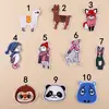 En Stock Al Por Mayor Parches Bordados Animales de Dibujos Animados Alpaca Duende Ratón Parches para Ropa Parches