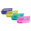 Jiayi 1015 Escova Plástica Multiuso com Cabo para Remoção de Manchas, Limpeza de Sapatos, Limpeza Doméstica Multifuncional Poderosa Escova de Lavanderia