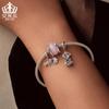 Serie de Primavera Evelle Colgante Mariposa para Violín Plata de Ley s925 Accesorios para Hacer Joyería con Cuentas Combinación de Joyería con Cuentas